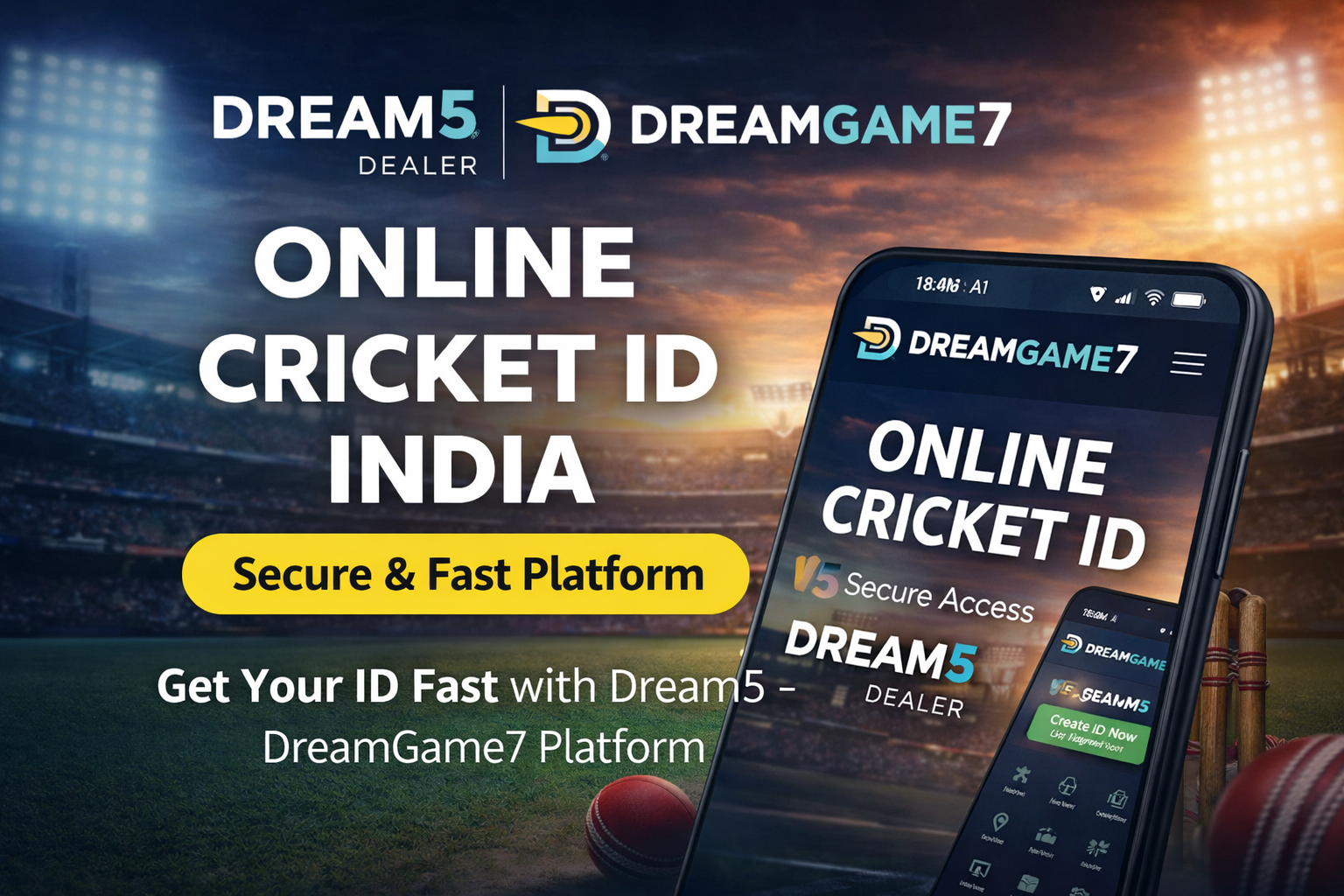 online cricket id india dreamgame7 dealer dream5